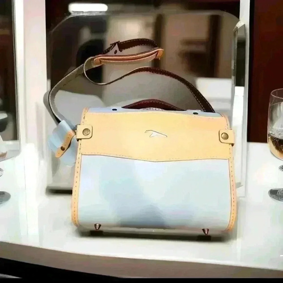 Luxury Leather DSLR Camera Bag Insert Case Messenger Shoulder Bag 10B908 - Picture 8 of 8